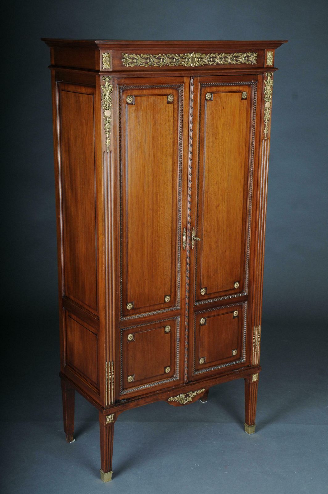 photo buy Rare Delicate Mahogany Music Cabinet Around 1880, Louis XVI