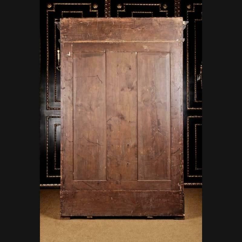 19th Century Biedermeier Style Mahogany Armoire photo vinterior