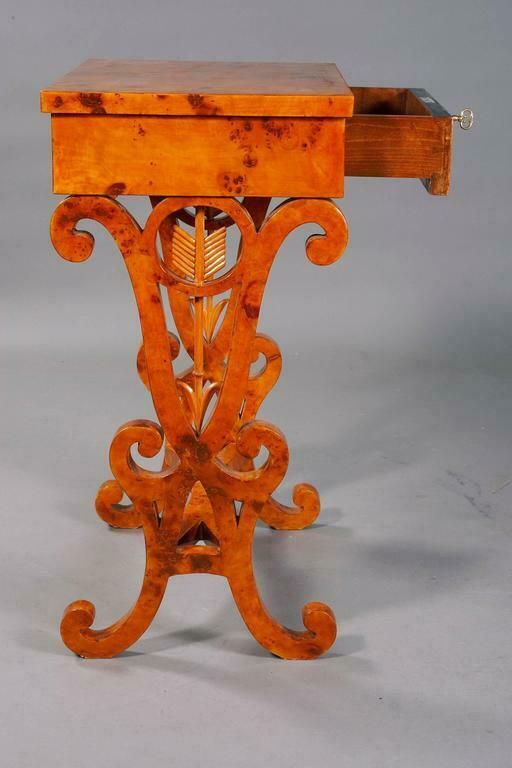 20th Century Vienna Biedermeier Style Salon Table photo vinterior