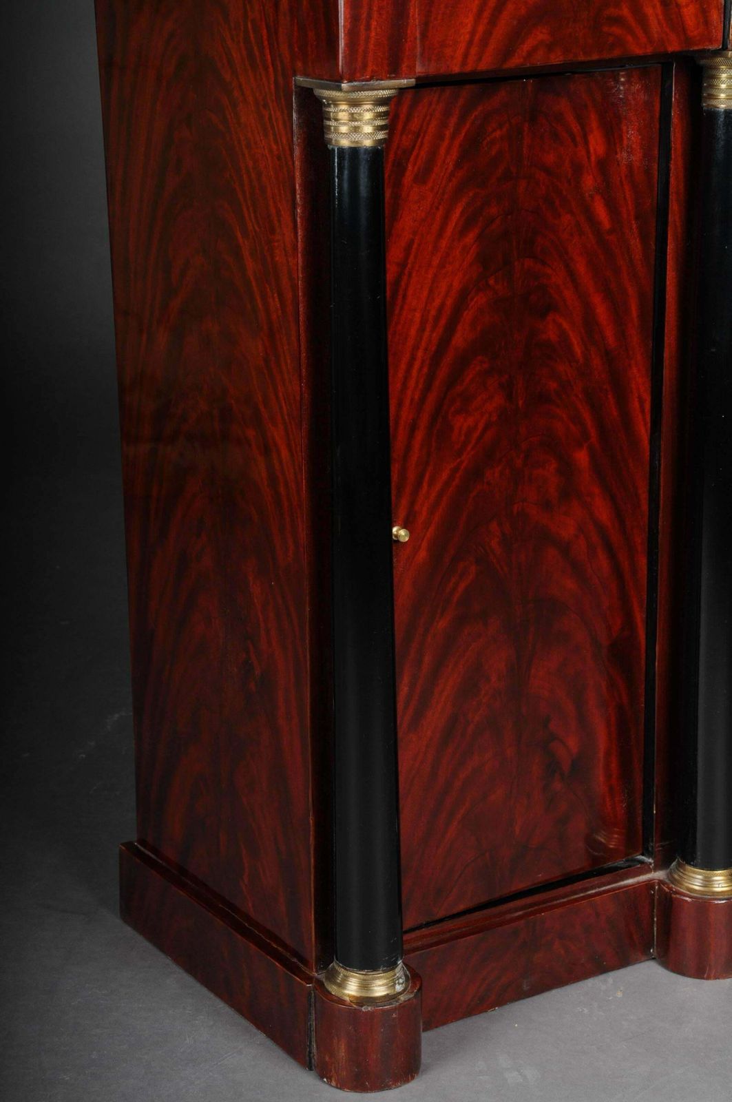 Classic Bedside Table, Side Table In Biedermeier, Mahogany, Right photo 1727.0