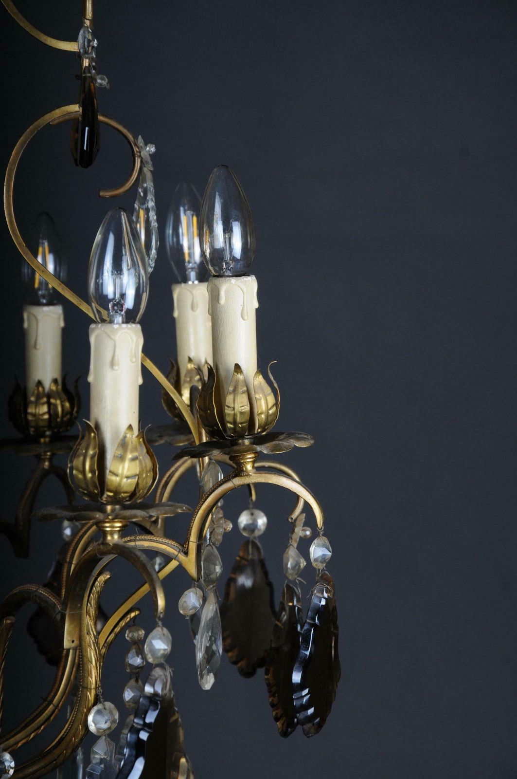Antique French Baroque Chandelier, Circa 1930 photo buy