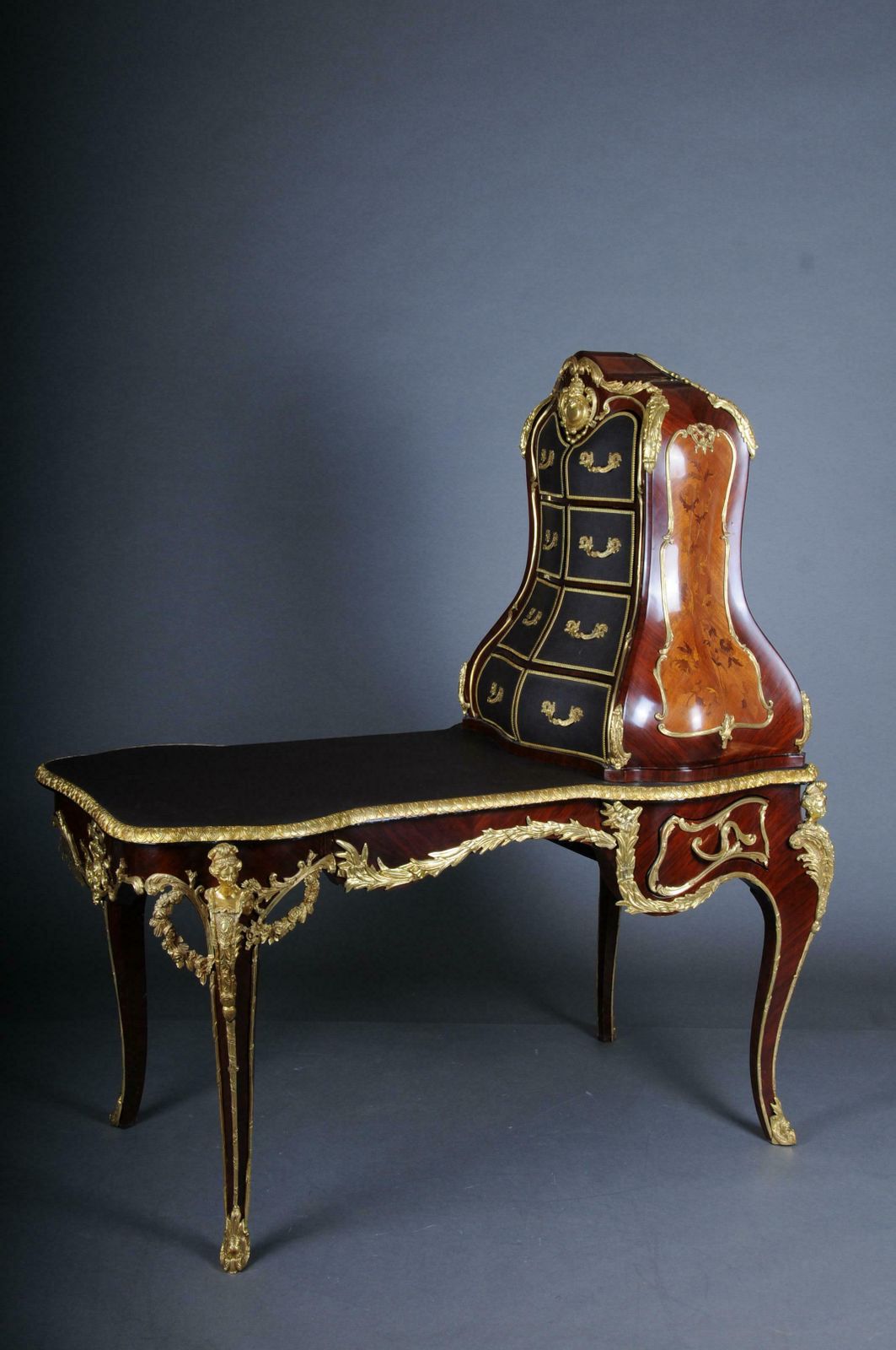 Impressive Louis XV Desk Reception Table After F Linke Paris