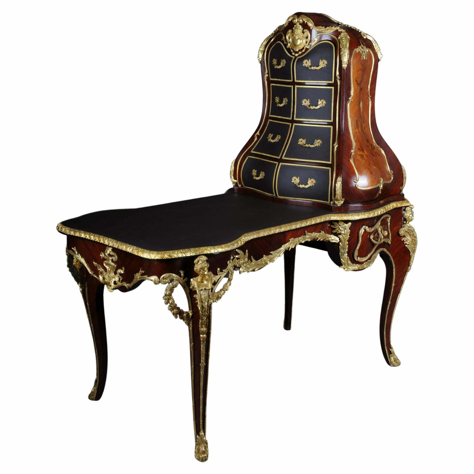 Impressive Louis XV Desk Reception Table After F Linke Paris photo furniture