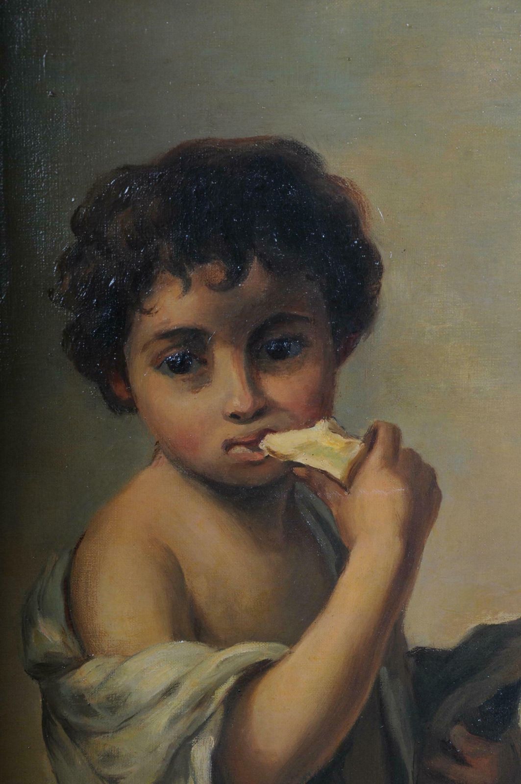 Great Painting Grapes And Melon Eaters After Esteban Murillo Oil Of Canvas