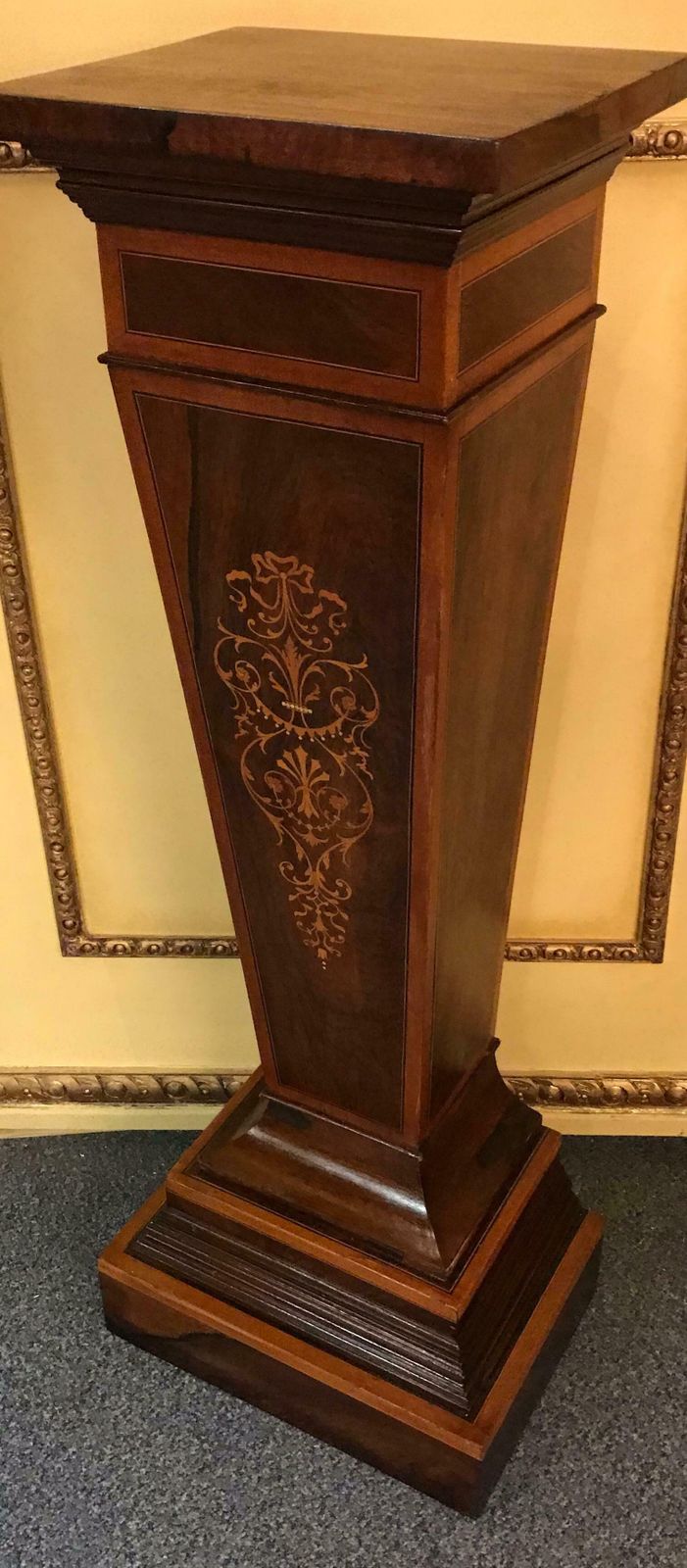 20th Century Unique Pillar  Pedestal  Column Veneer England Victorian
