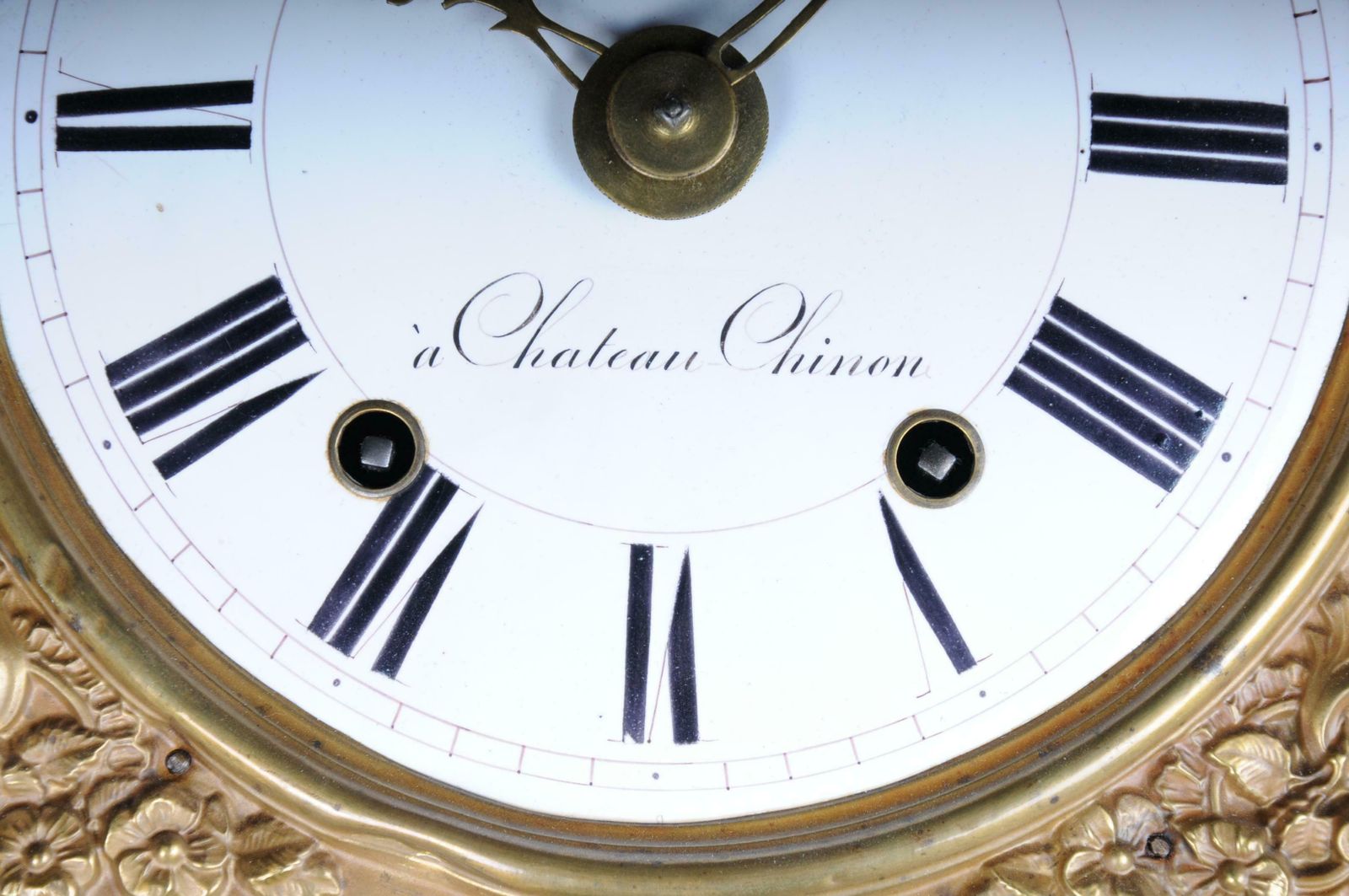 19th Century High Quality Originals Comtoise  Wall Clock Brass photo vintage