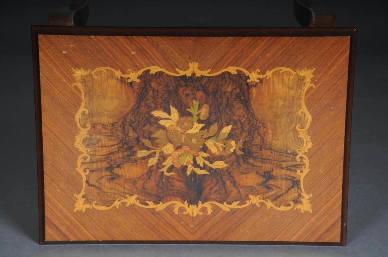 20th Century Inlaid Baroque Side Table photo 606.0