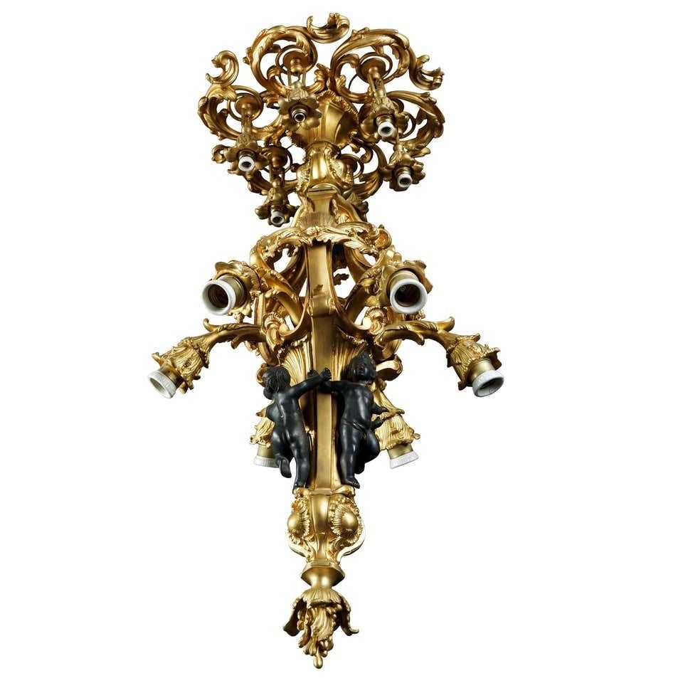 20th Century Louis XV Style French Chandelier