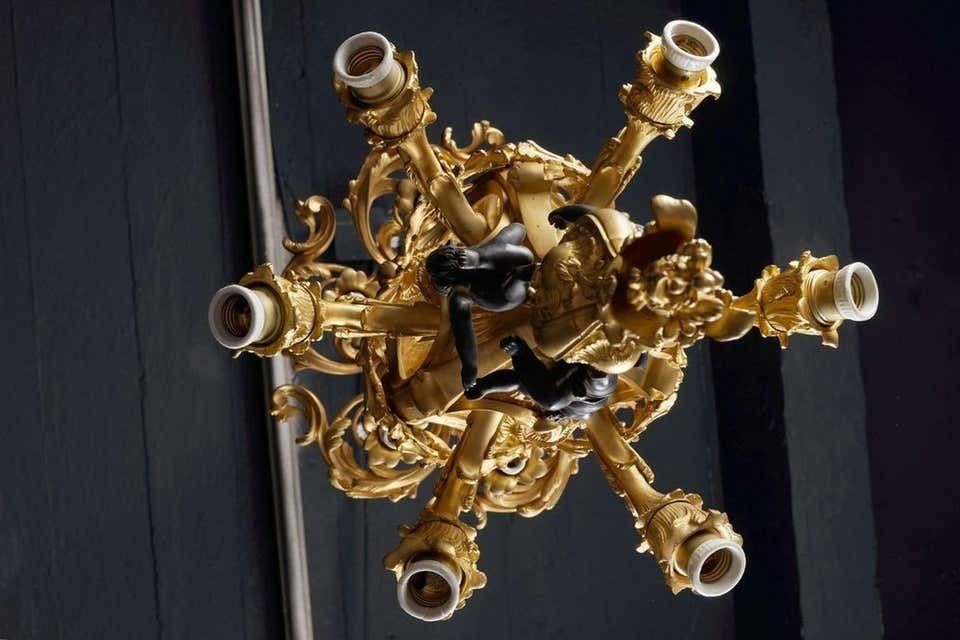 20th Century Louis XV Style French Chandelier photo Lighting