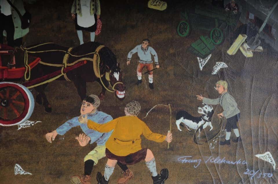 Naive Art Painting By Franz Klekawka photo Art