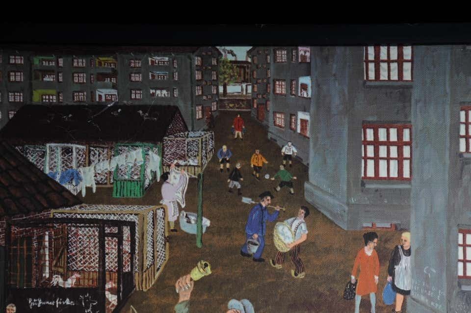 photo furniture Naive Art Painting By Franz Klekawka