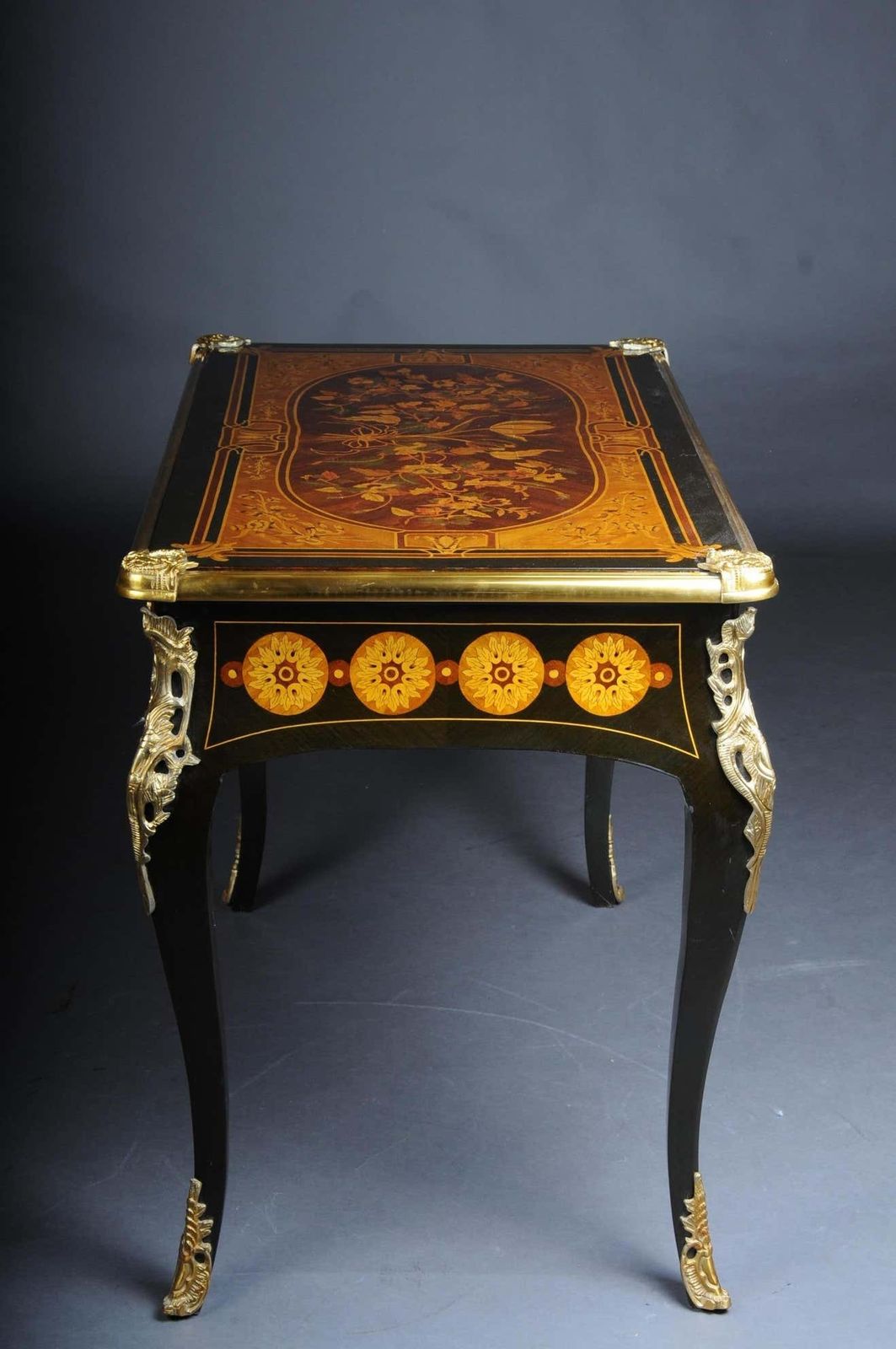 Ladies Desk Or Secretary In Louis Quinze Style photo vintage