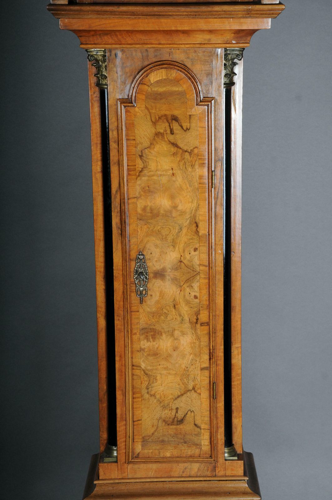 Beautiful Antique English Grandfather Clock, Oak, 19th Century photo vinterior