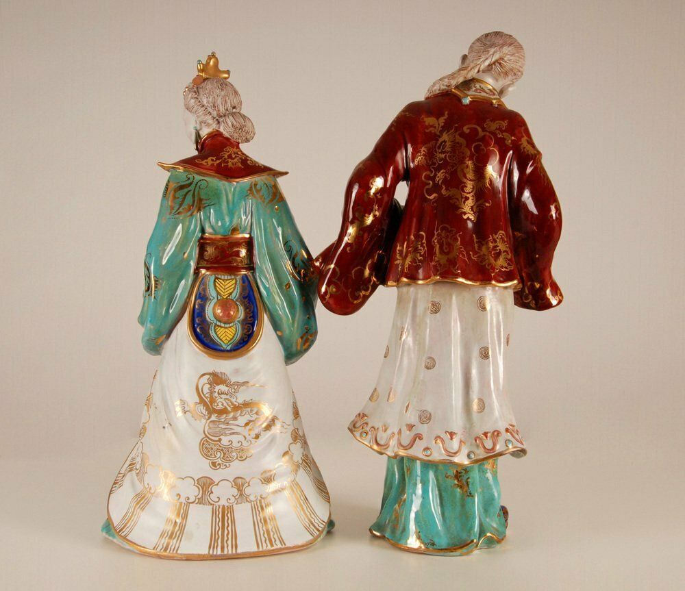 Vintage Italian Ceramic Figures By Eugenia Pattarino, 1960s, Set Of 2 photo buy