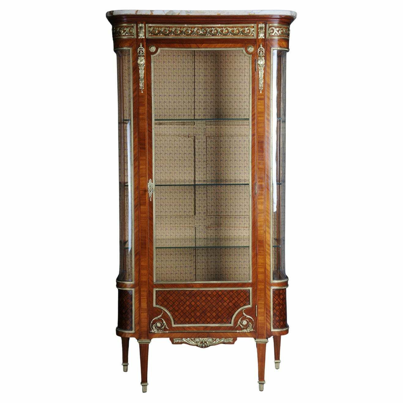 Louis XVI Showcase Napoleon III Paris  Around 1870