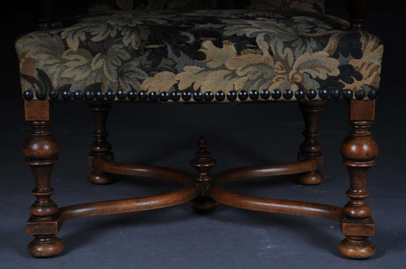 Beautiful Neo Renaissance Tapestry Armchair, Circa 1900 photo Furniture