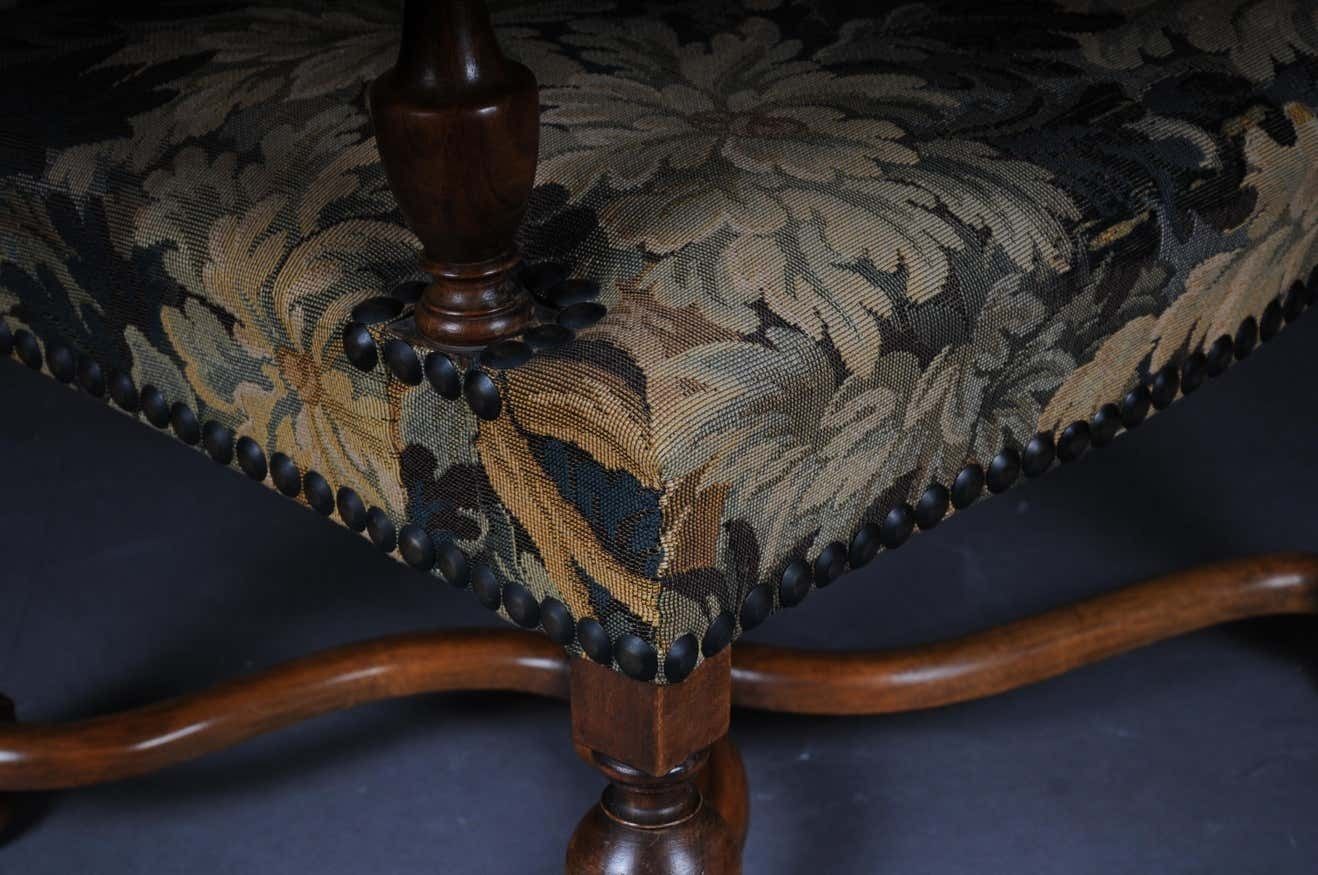 Furniture Beautiful Neo Renaissance Tapestry Armchair, Circa 1900 photo