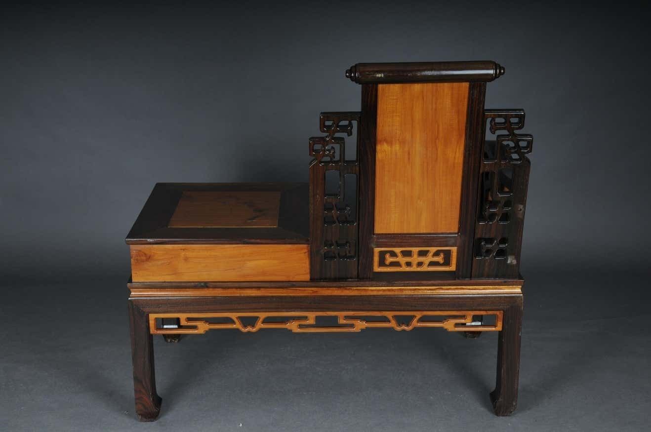 1951.0 Beautiful Asian Bench / Telephone Bench, China, 20th Century photo