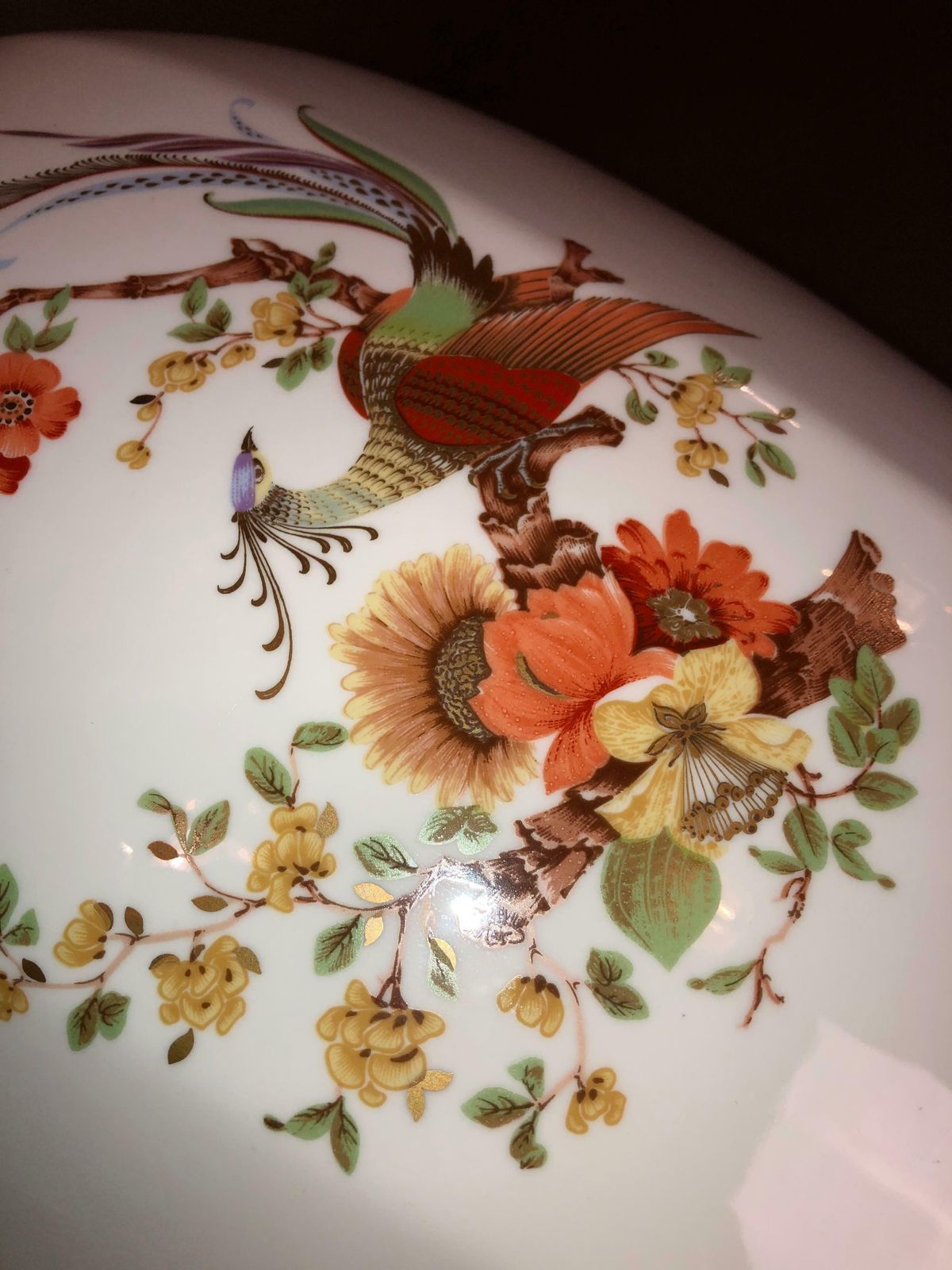 Home Decor Big Ak Kaiser Olivia Porcelain 100 Cm Boden Vase Dragon Figur Um 1960 photo
