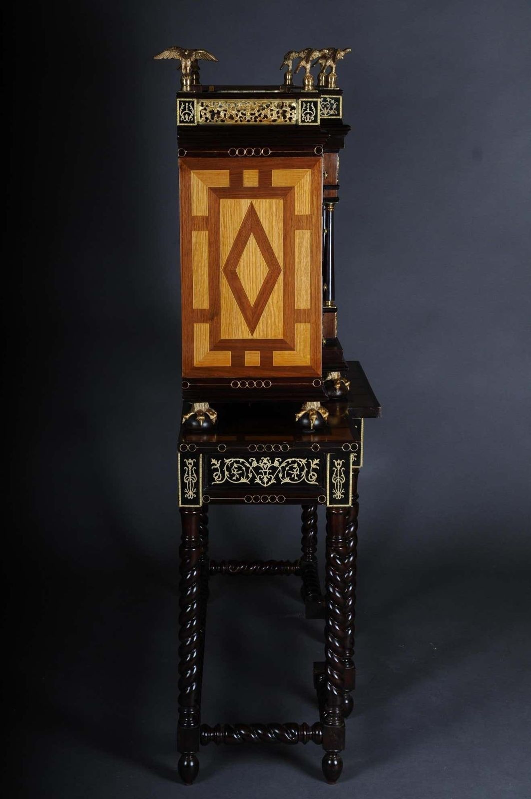 7171.0 20th Century Splendid Renaissance Tower Cabinet/Commode photo