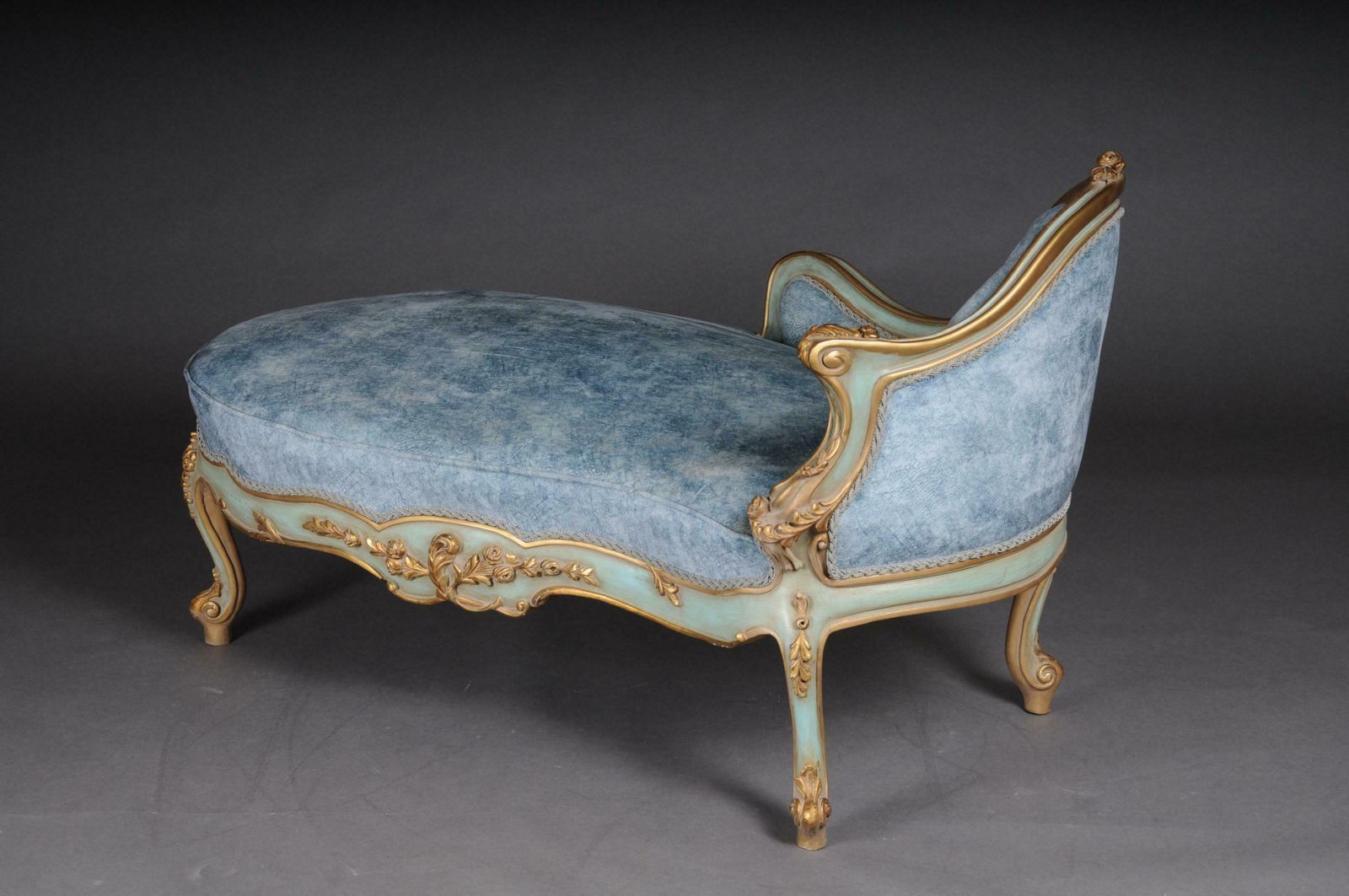 photo for sale Unique Lounger, Chaise Longue, Recamiere In Louis XV Style