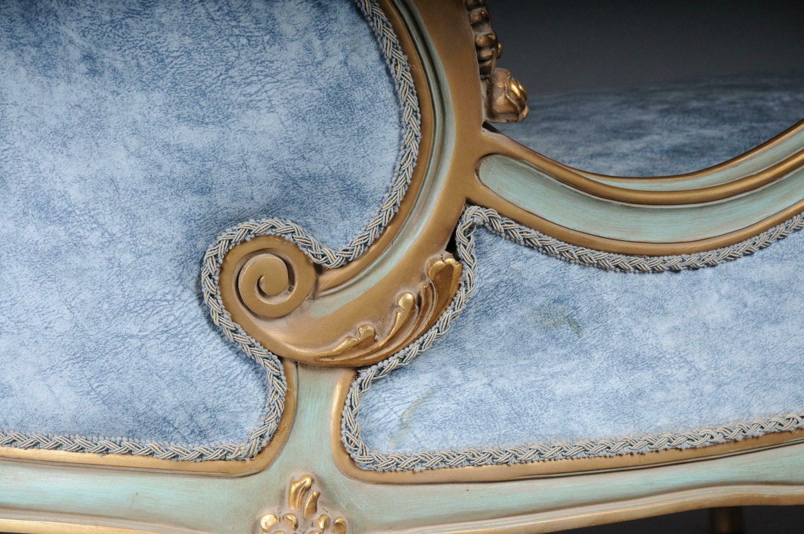 photo buy Unique Lounger, Chaise Longue, Recamiere In Louis XV Style
