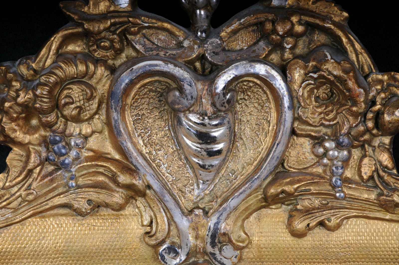 Beautiful Antique Historicism Mirror, Around 1870, Gilded photo 2266.0