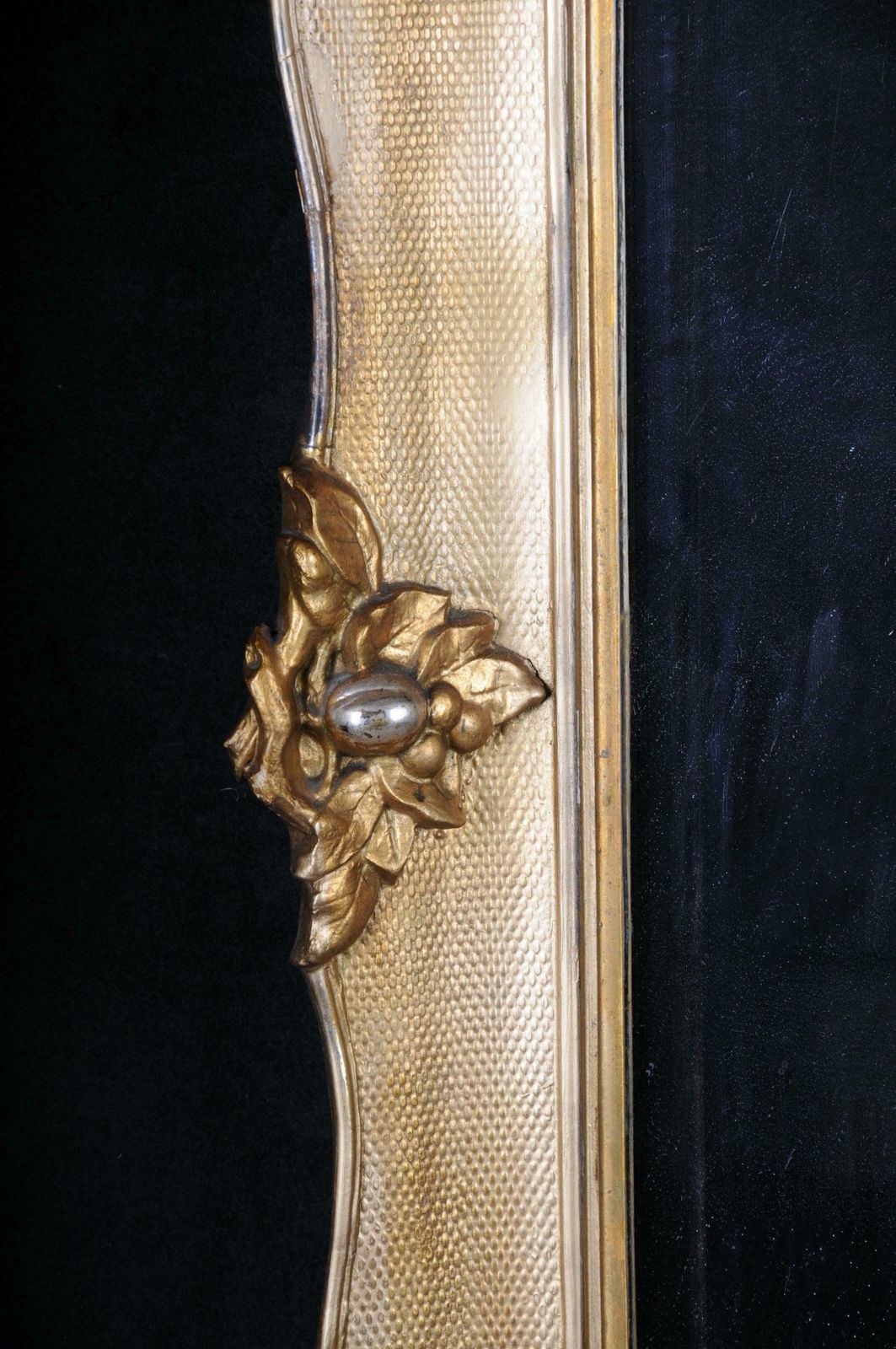 Beautiful Antique Historicism Mirror, Around 1870, Gilded photo vinterior