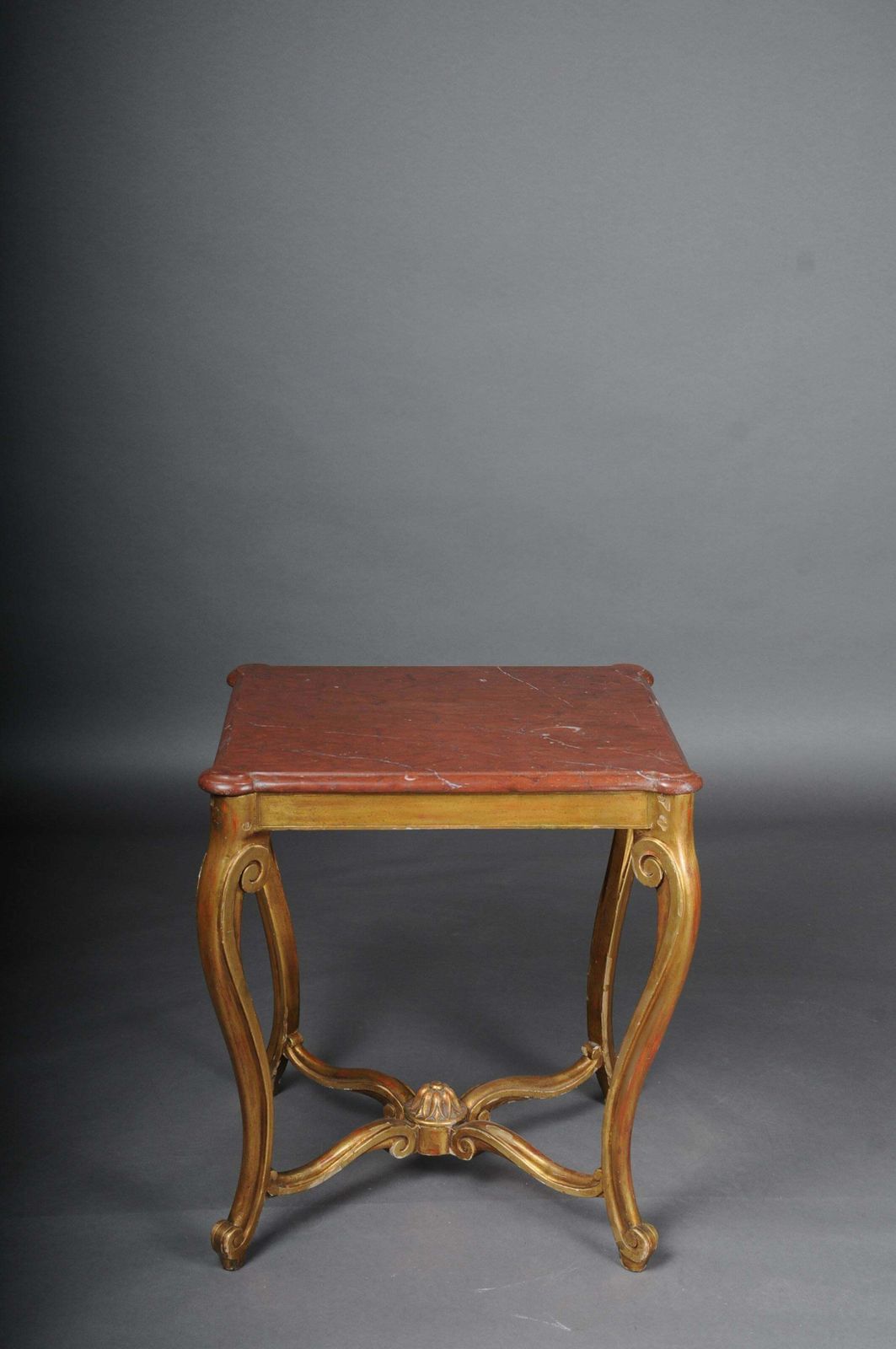 Classic French Side Table, Louis XV, Gold photo furniture
