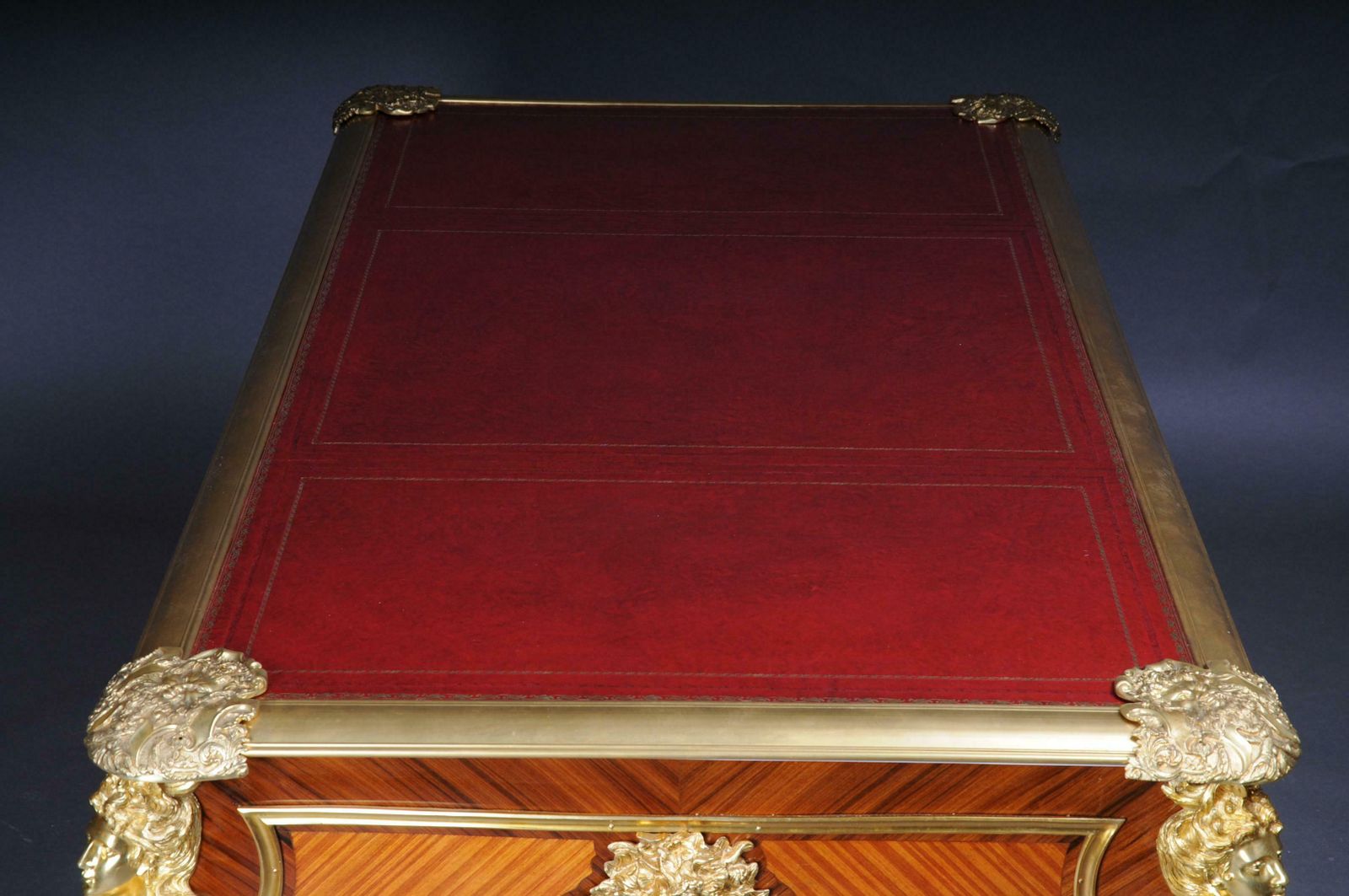photo buy 20th Century Bureau Plat Or Desk By The Model Of Andre Charles Boulle