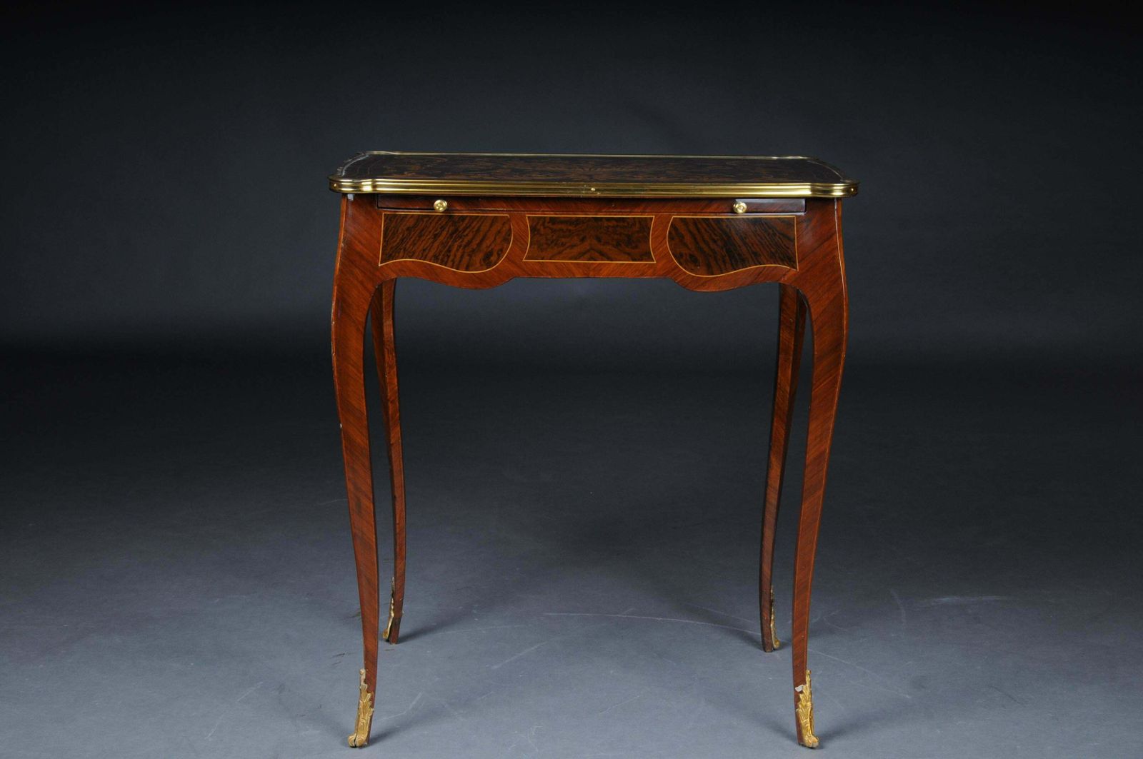 Petite French Ladies Desk In Quinze Style photo furniture