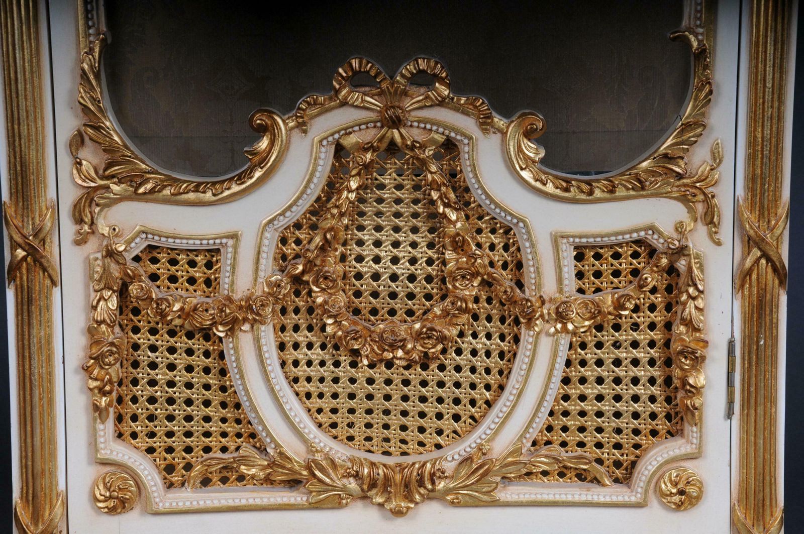 20th Century Elegant French Louis XVI Style Showcase photo 6419.0