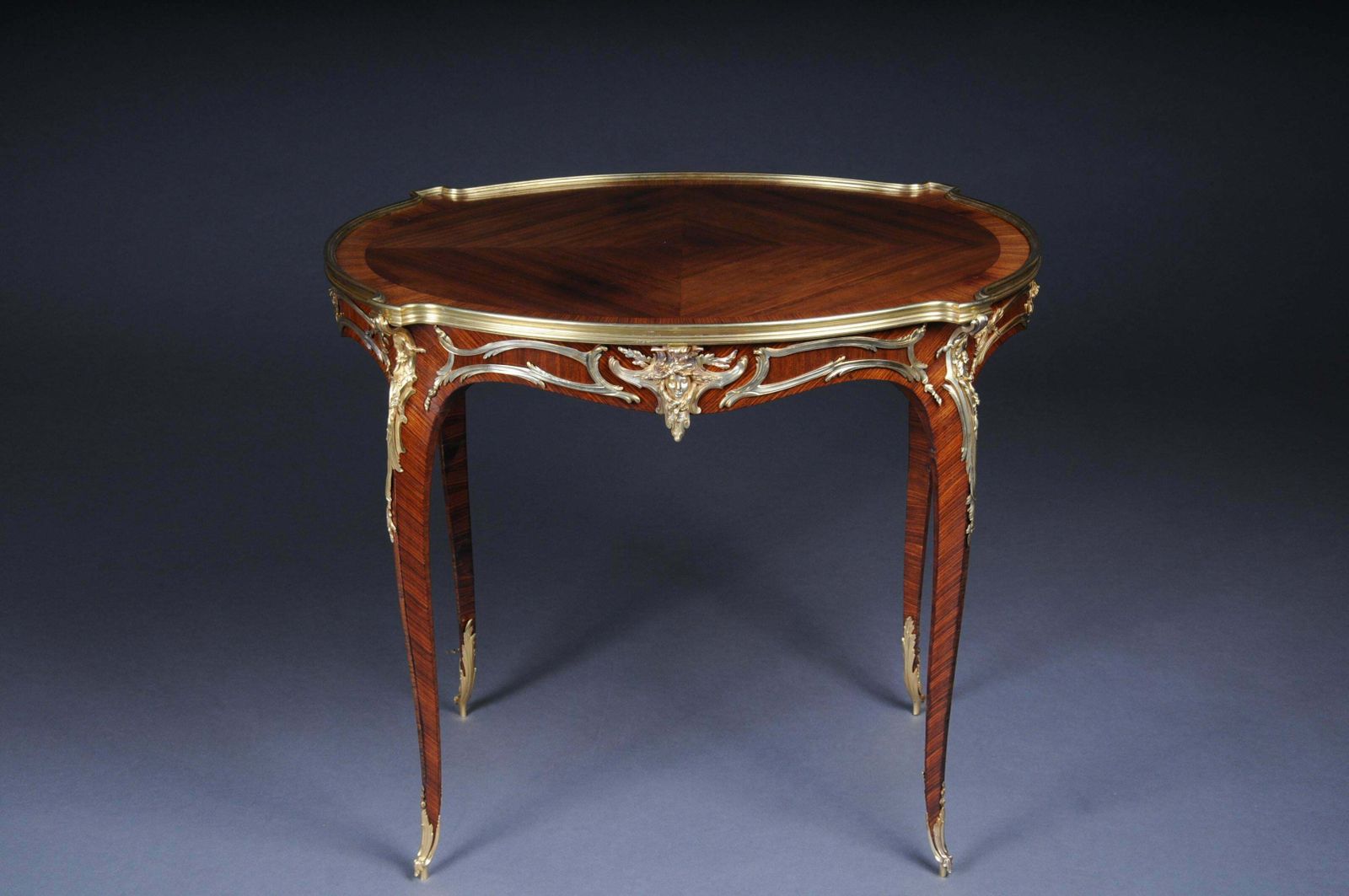 19th Century Royal Side Table Francois Linke, Paris. Signed photo vintage