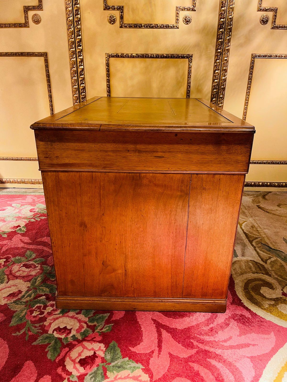 photo for sale Beautiful English Desk, Light Mahogany , Early 20th Century