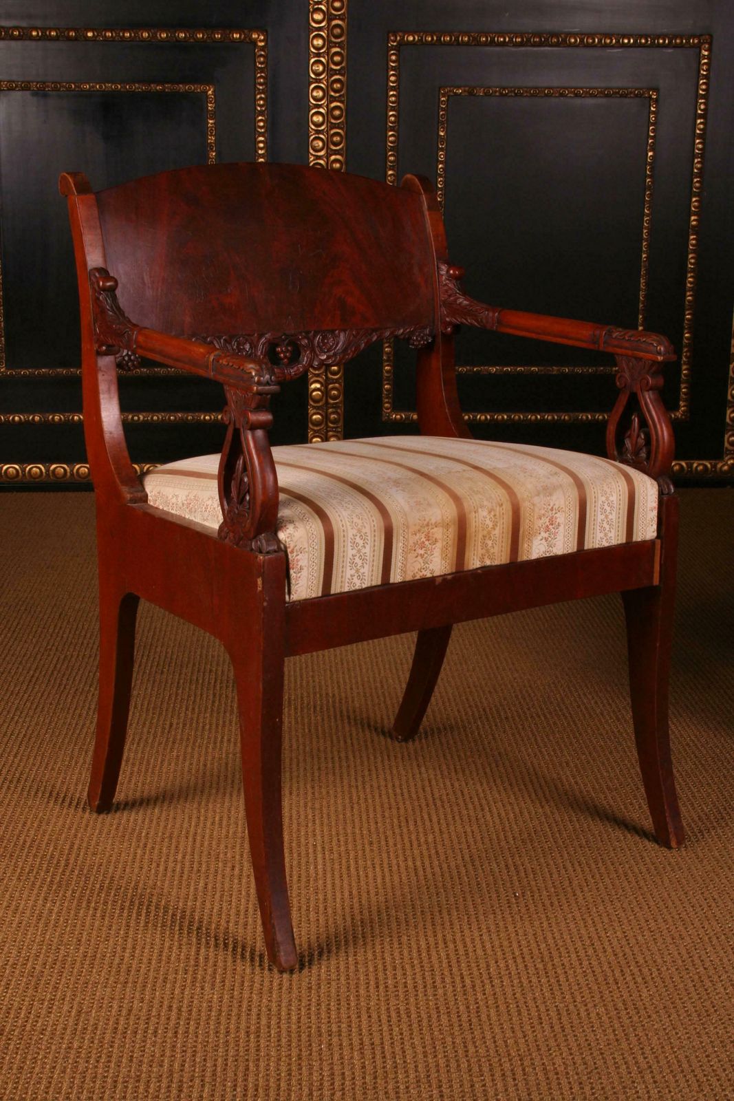 19th Century Empire Style A Russian Armchair photo buy