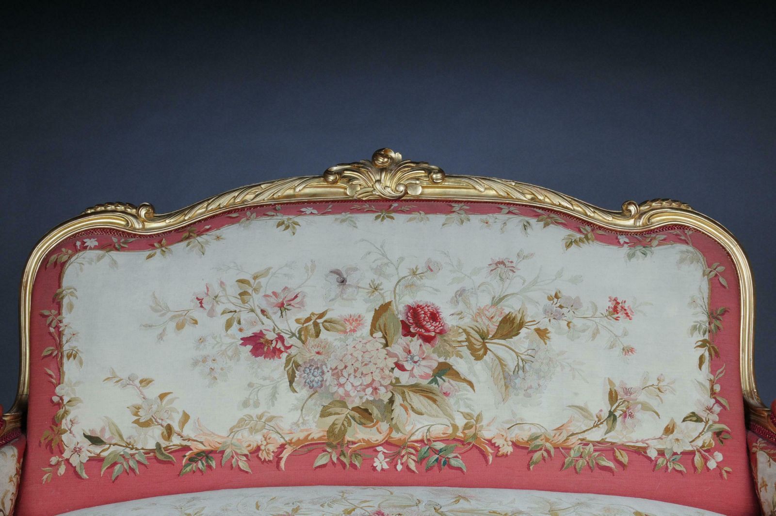Royal Louis XV Or Rococo Tapestry Sofa And Chairs Gold Napoleon III 1880 photo vinterior