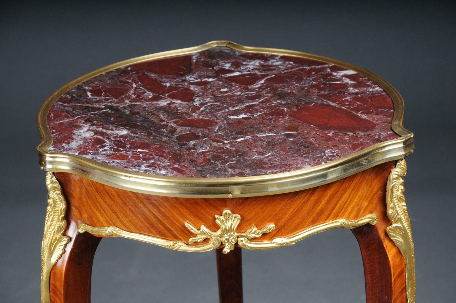 1702.0 20th Century French Salon Side Table In Louis XV After F. Linke photo