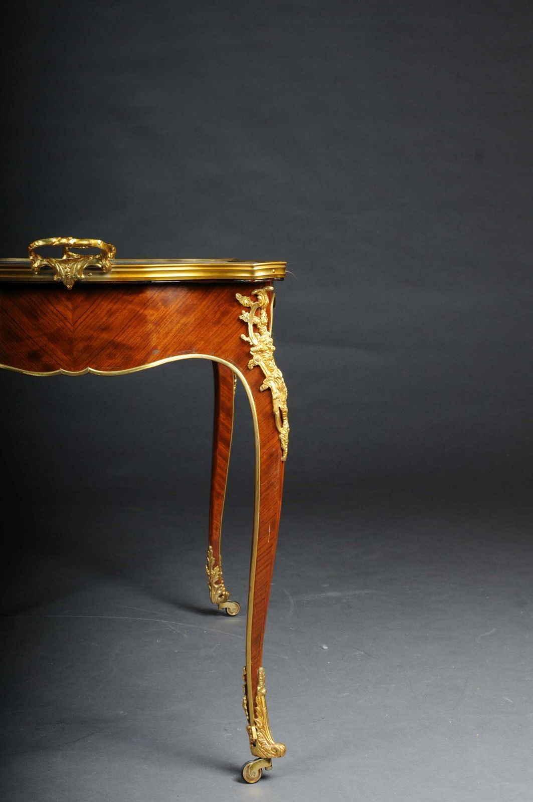 Elegant French Salon Table In Louis Quinze Style photo buy
