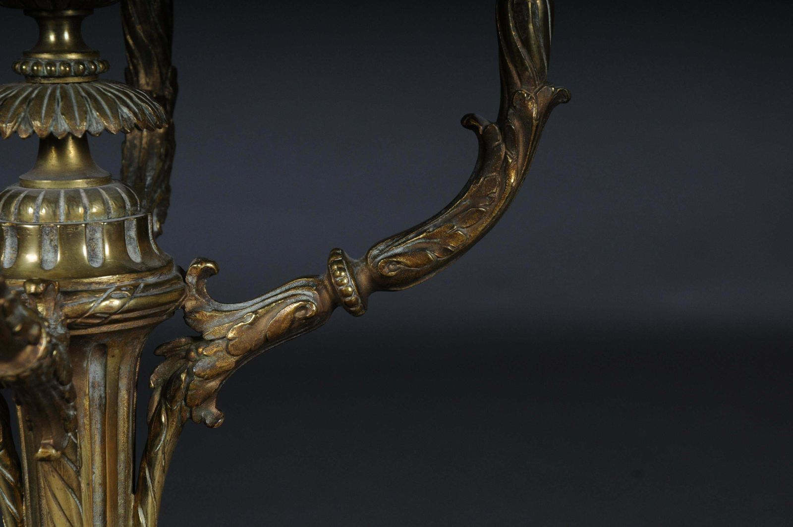photo vinterior Antique French Bronze Candelabra / Candelabra Louis Seize XVI