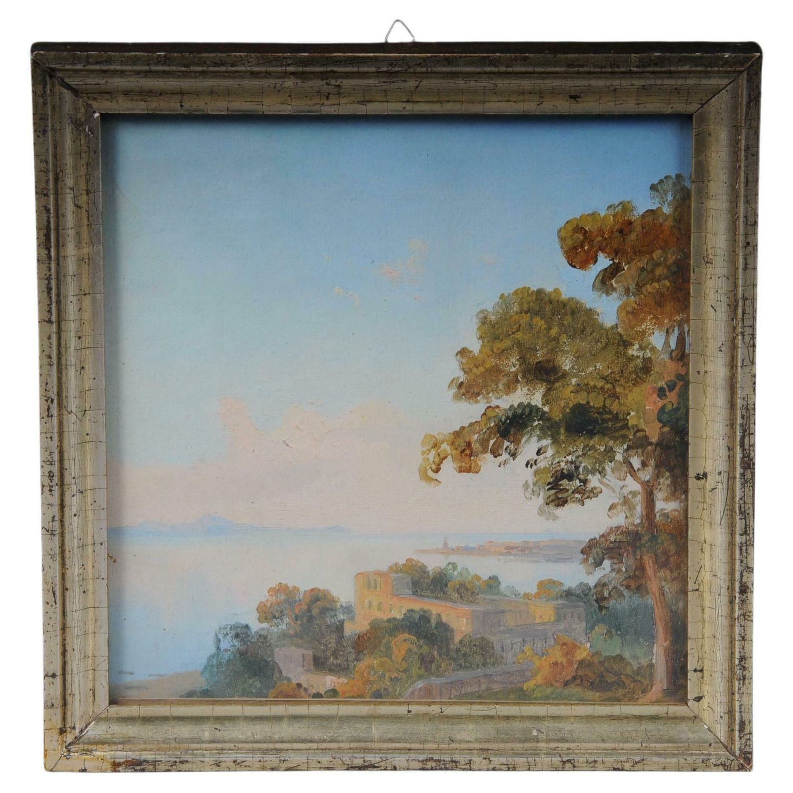 Beautiful Oil Painting Landscape Idyll By Carl G. Wegener Potsdam