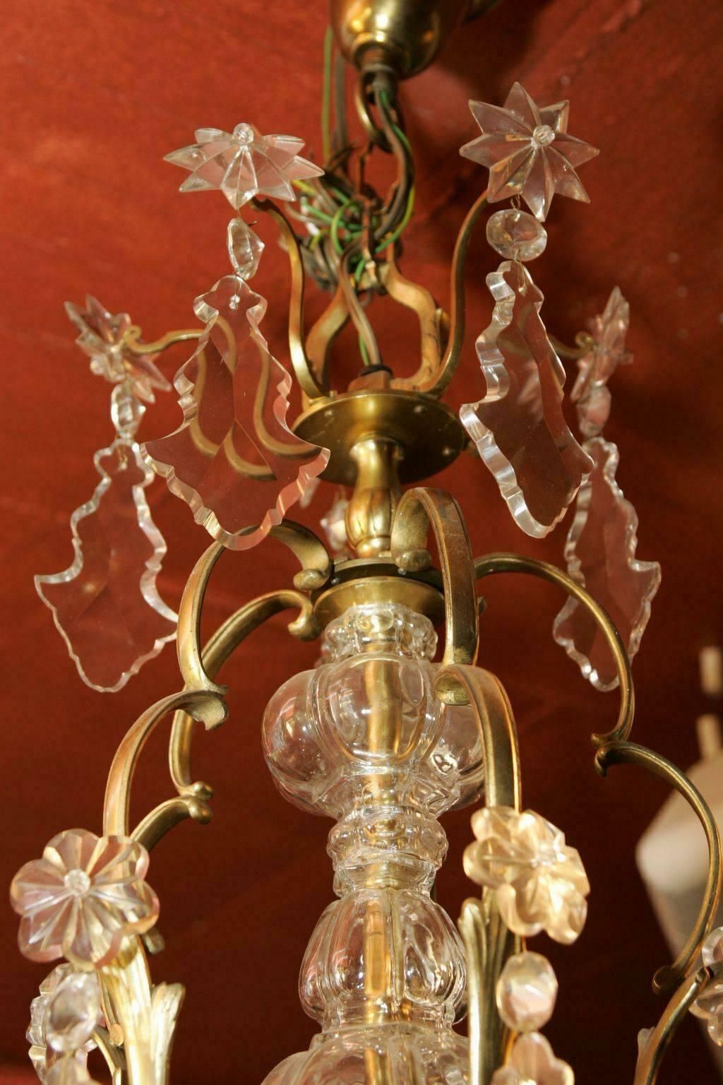 19th Century Louis XV Style French Chandelier photo for sale