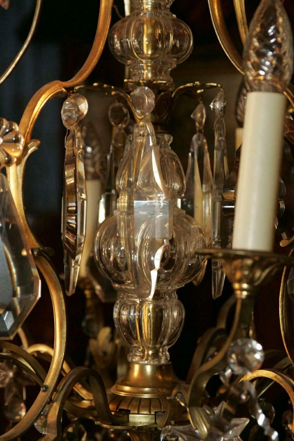 photo furniture 19th Century Louis XV Style French Chandelier