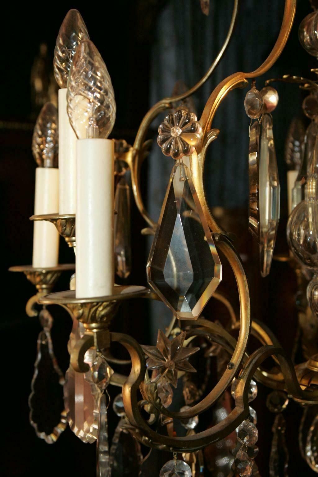photo for sale 19th Century Louis XV Style French Chandelier