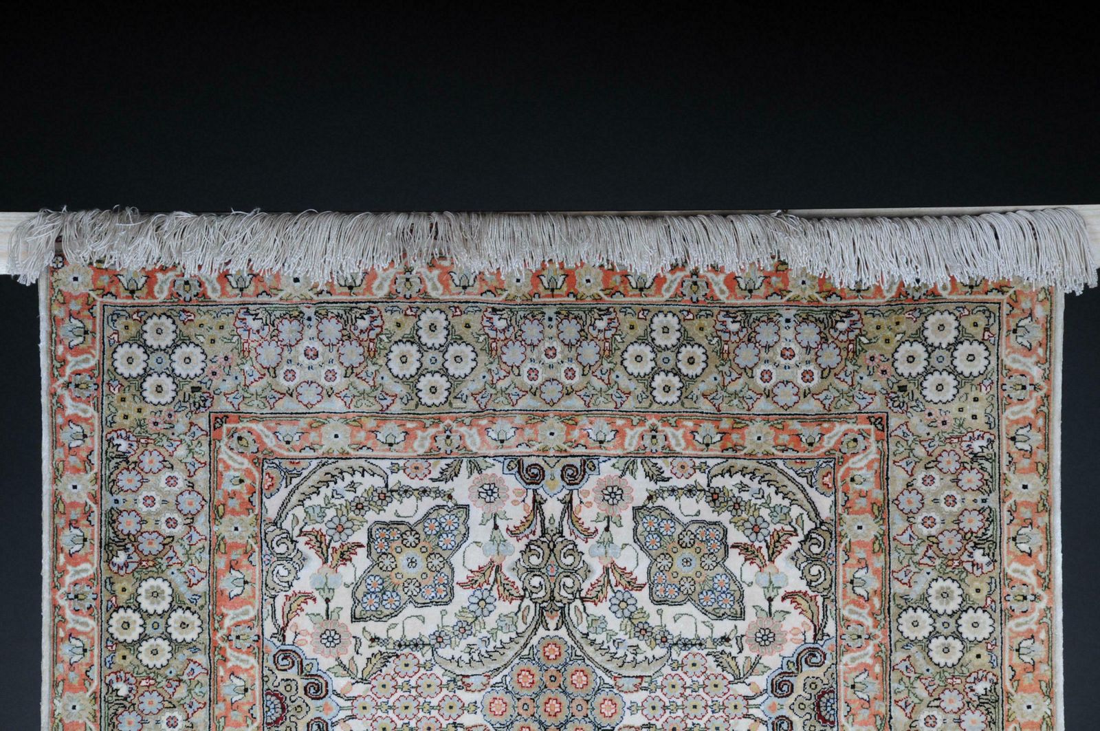 Paradise Prayer Rug, Silk End Of The 20th Century photo for sale