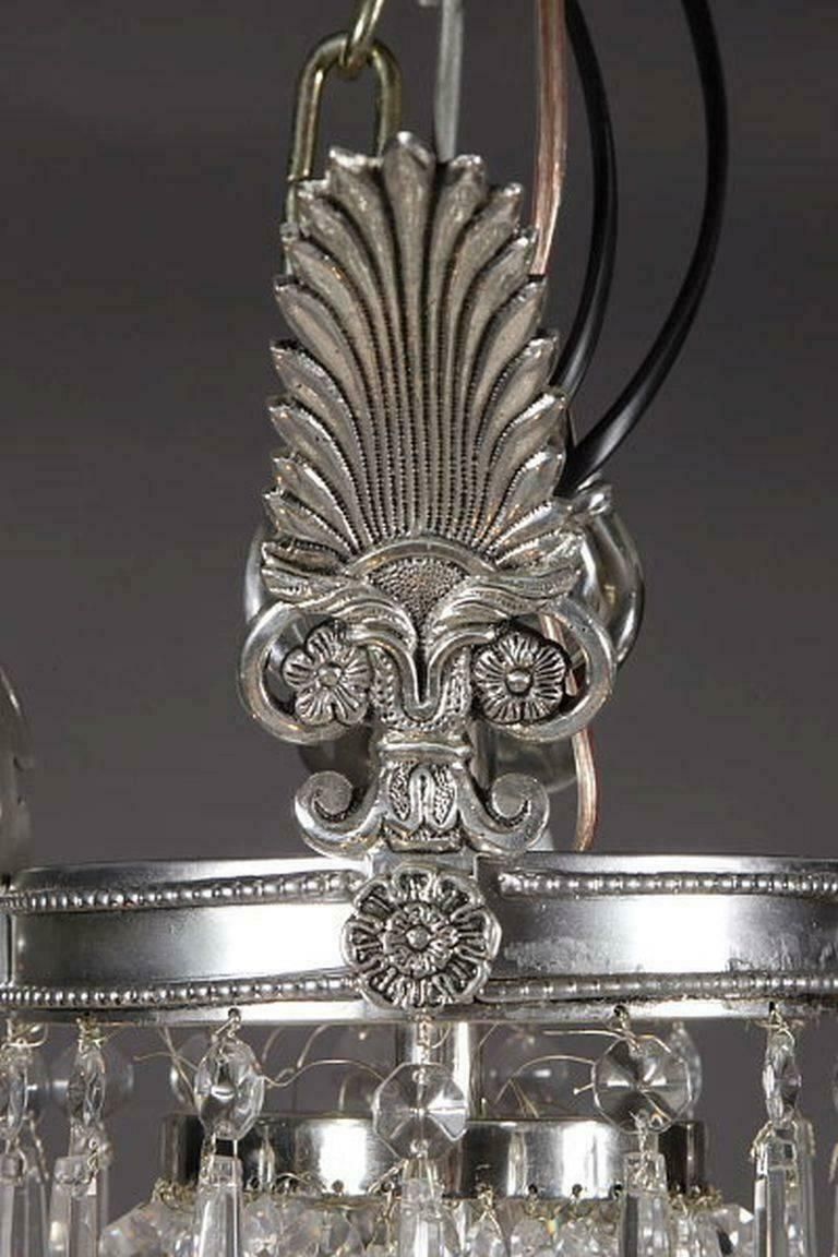 20th Century Biedermeier Style Basket Chandelier photo buy