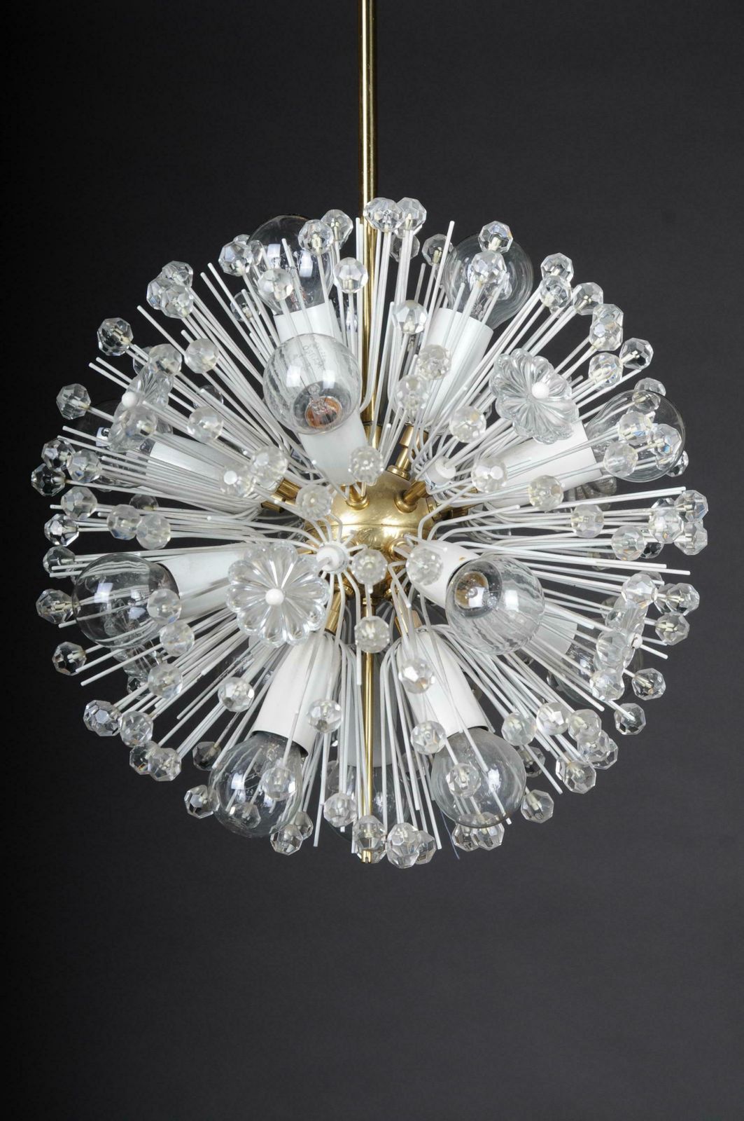 Emil Stejnar Vintage Chandelier / Lamp Snowball 50s / 60s, Large photo vintage