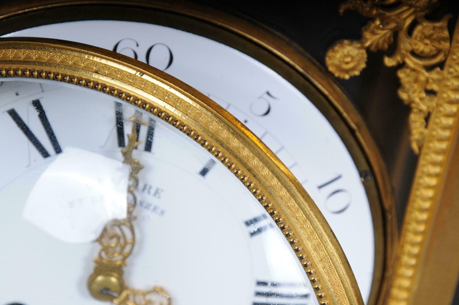 Antique French Mantelpiece / Clock, Deniere A Paris, Circa 1880 photo vintage