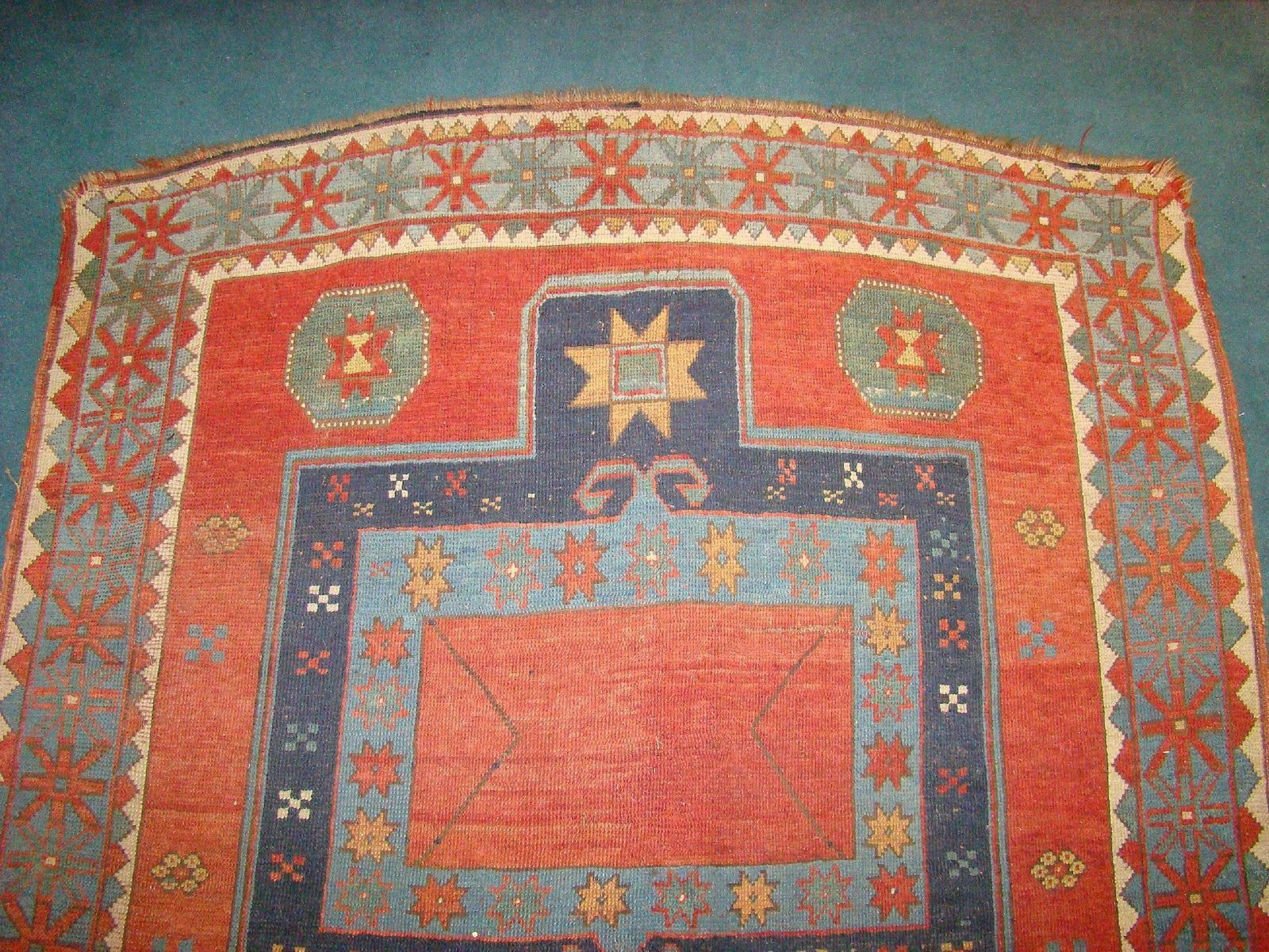 19th Century Antique Kazak, 1800s photo for sale