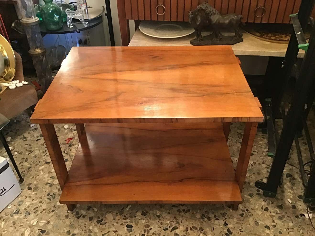 Osvaldo Borsani Coffee Table Wood 1940 Italy photo 2248.0