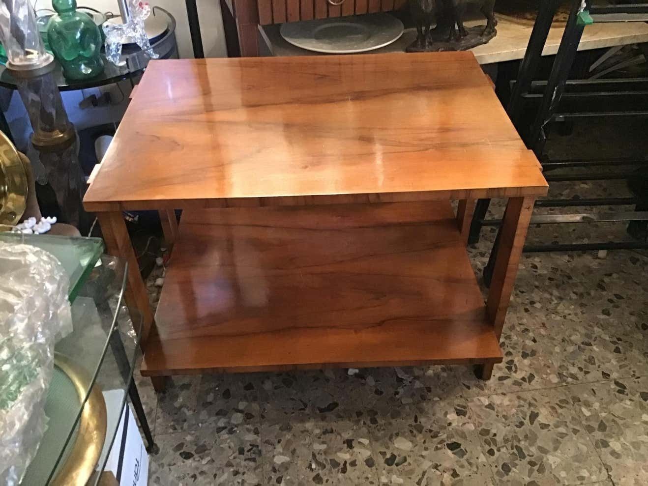 photo for sale Osvaldo Borsani Coffee Table Wood 1940 Italy